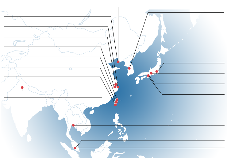 据点信息　地図